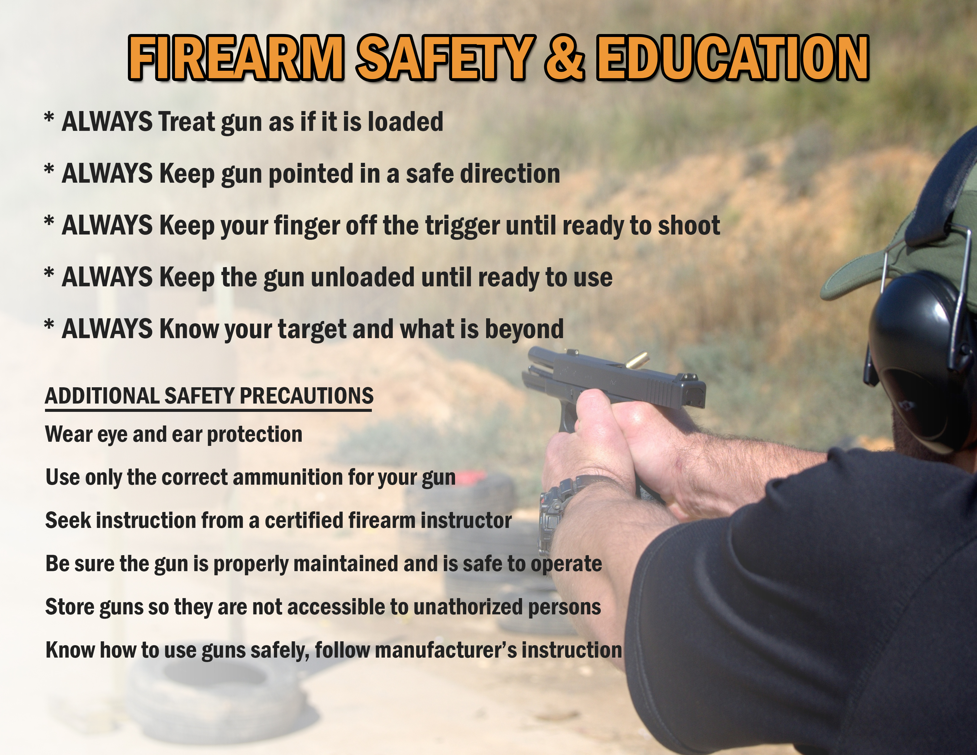 Firearm Safety and Education